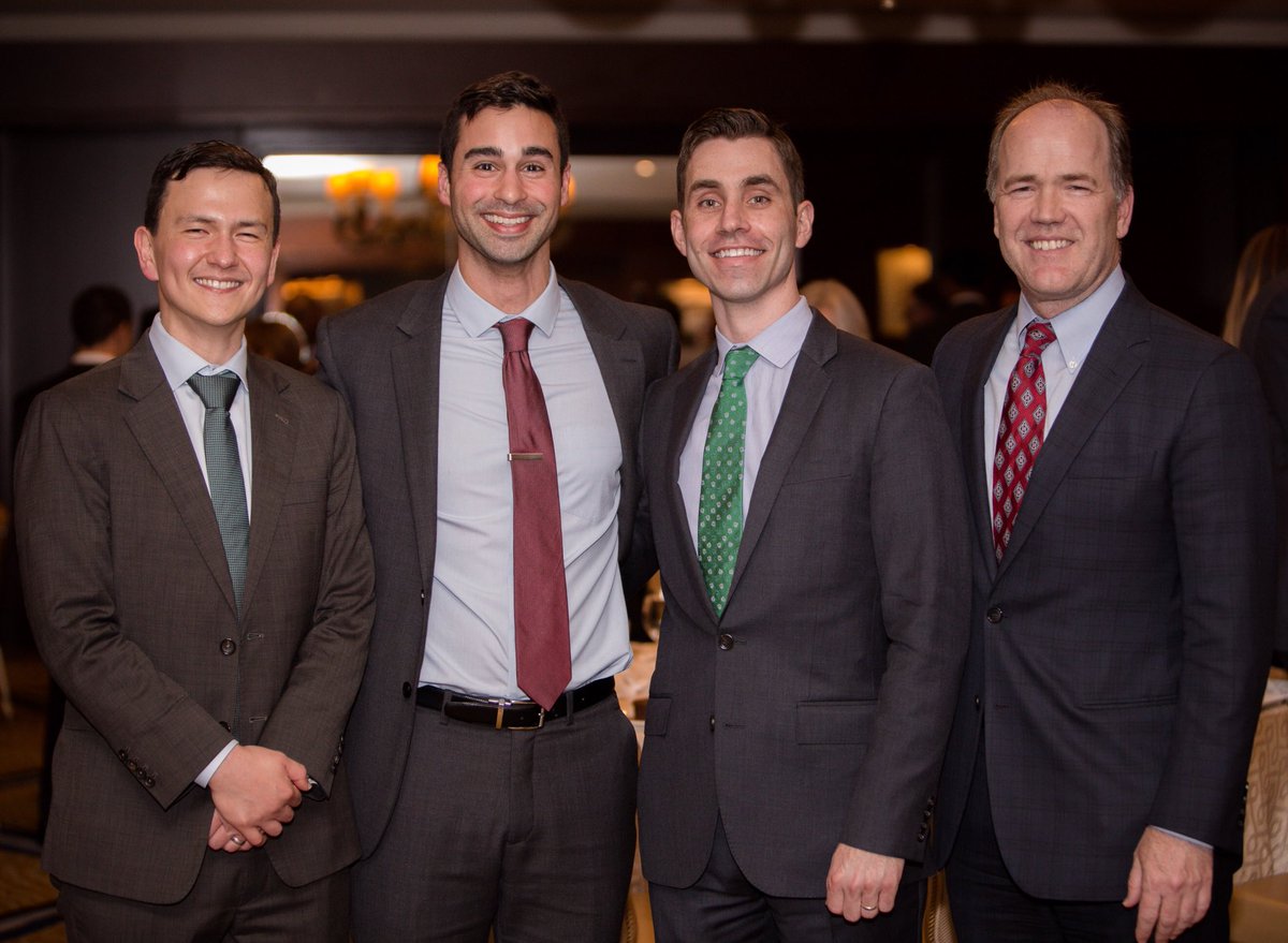 BobCarterMD's tweet photo. Congrats to our Chief Residents Andy Venteicher, Matt Mian, and Chris Stapleton. Three terrific surgeons who did a great job leading the @mghneurosurg service this year. https://t.co/cqVulBXHGQ