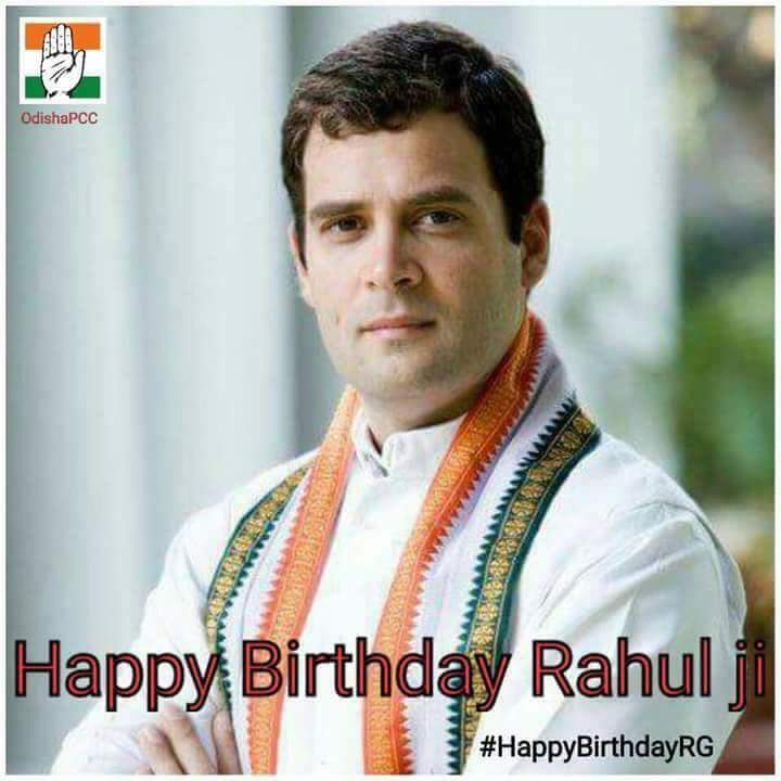 Wishing a very Happy Birthday to Rahul Gandhi, President of Indian National Congress. 