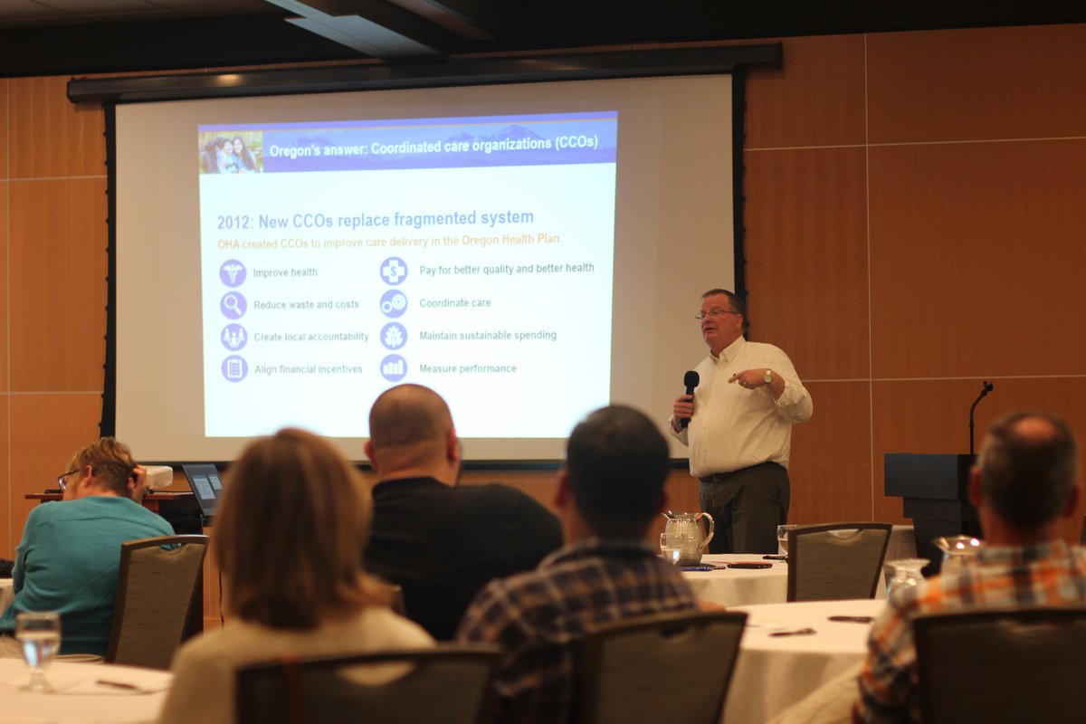 OHAOregon's tweet photo. Listening to input in Hood River about future of #OHP and next gen of coordinated care. We'll hear more tomorrow in Hermiston (11:00 am-1:00pm, at @EOTEC_hermiston) and Ontario (6:30-8:30pm, at @TVCCpublicinfo, Weese Bldg Rm 110). Help write future of #ORHealth transformation. https://t.co/UkACwE4fHy