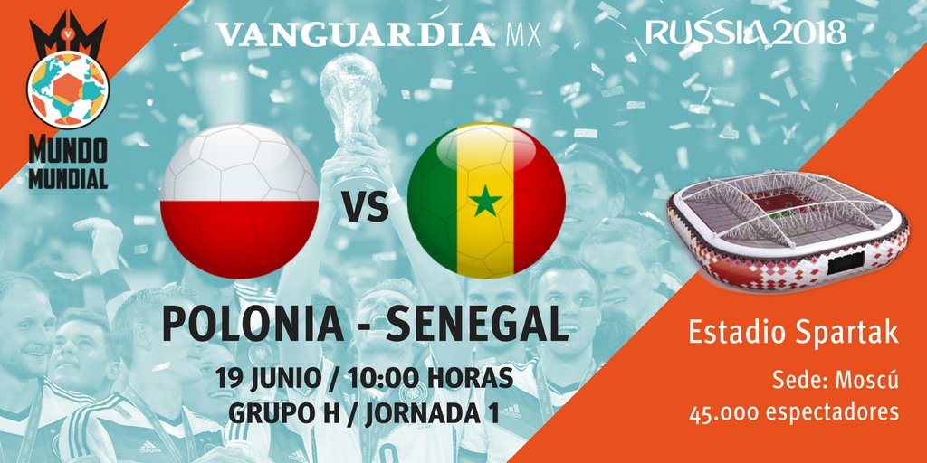 ExtremoMx's tweet photo. En @vanguardiamx y @ExtremoMx te recordamos los juegos de #Rusia2018 para el día martes 19 https://t.co/IfzxipbIAn