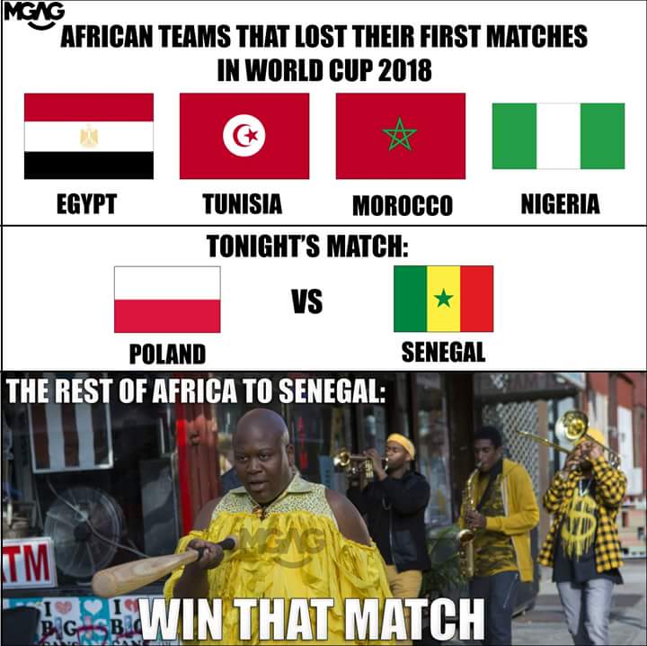 My_MGAG's tweet photo. The pressure is onnnnn, Senegal. https://t.co/9RV4wBQfAM