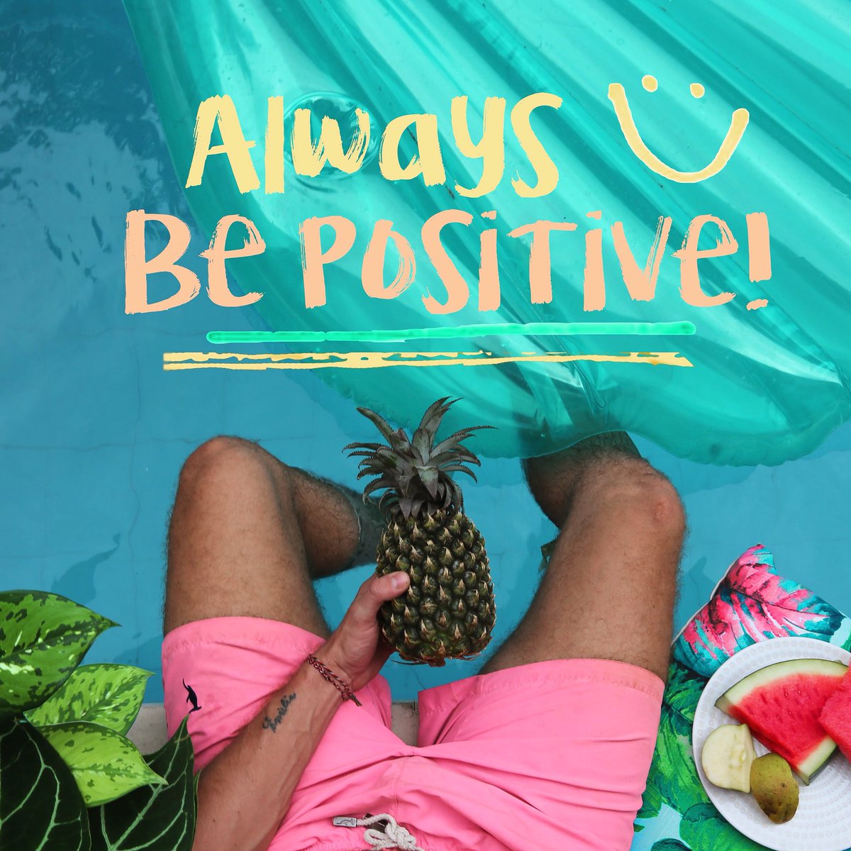 Sometimes happiness is a feeling but most of the time it’s just a decision. #Semangat