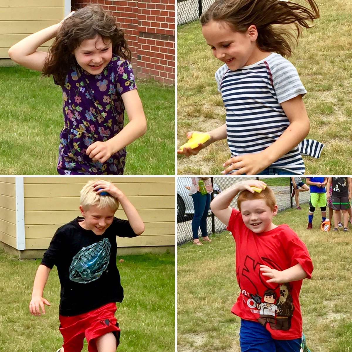 CRESYork's tweet photo. Thanks to our 2nd grade pod teachers we found relief from the heat with water games! #ExtremeHeat https://t.co/y31wHIQ8Qx