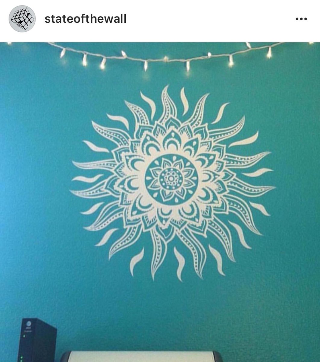 stateofthewall's tweet image. Customer photo❤️ #walldecals #sticker #mandala #mandalaflower #sun #namaste #yoga #yogalife #yogainstructor #yogagirl #fitness #drawing #beautiful #homedecor #roomdecor  #art #artwork #artsy #sunshine #sunrise #walldecor #cute #homedecor #EllenDegeneres #Oprah
