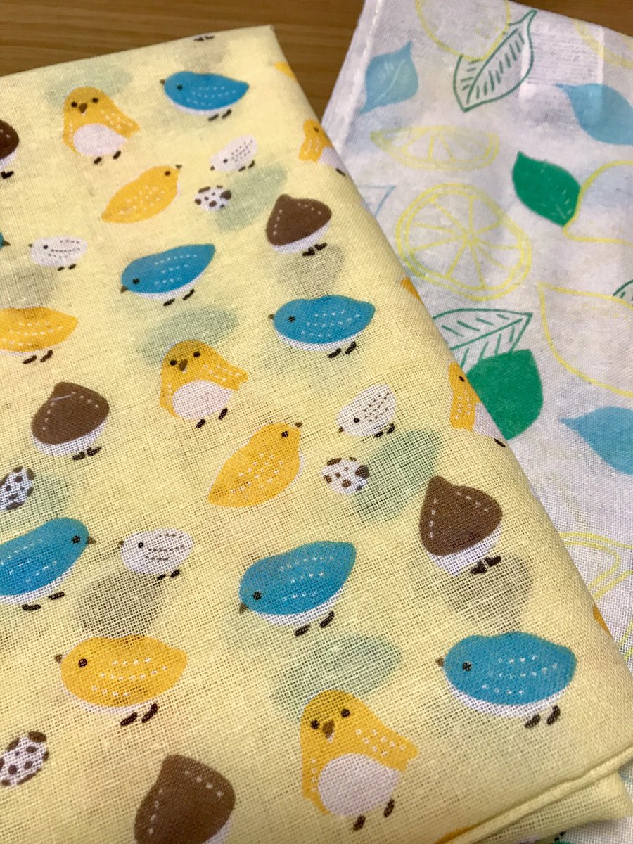 ちぃた בטוויטר ダイソーで可愛い手ぬぐい見つけたからエコバッグ作ってみた W 手ぬぐい エコバッグ あずま袋