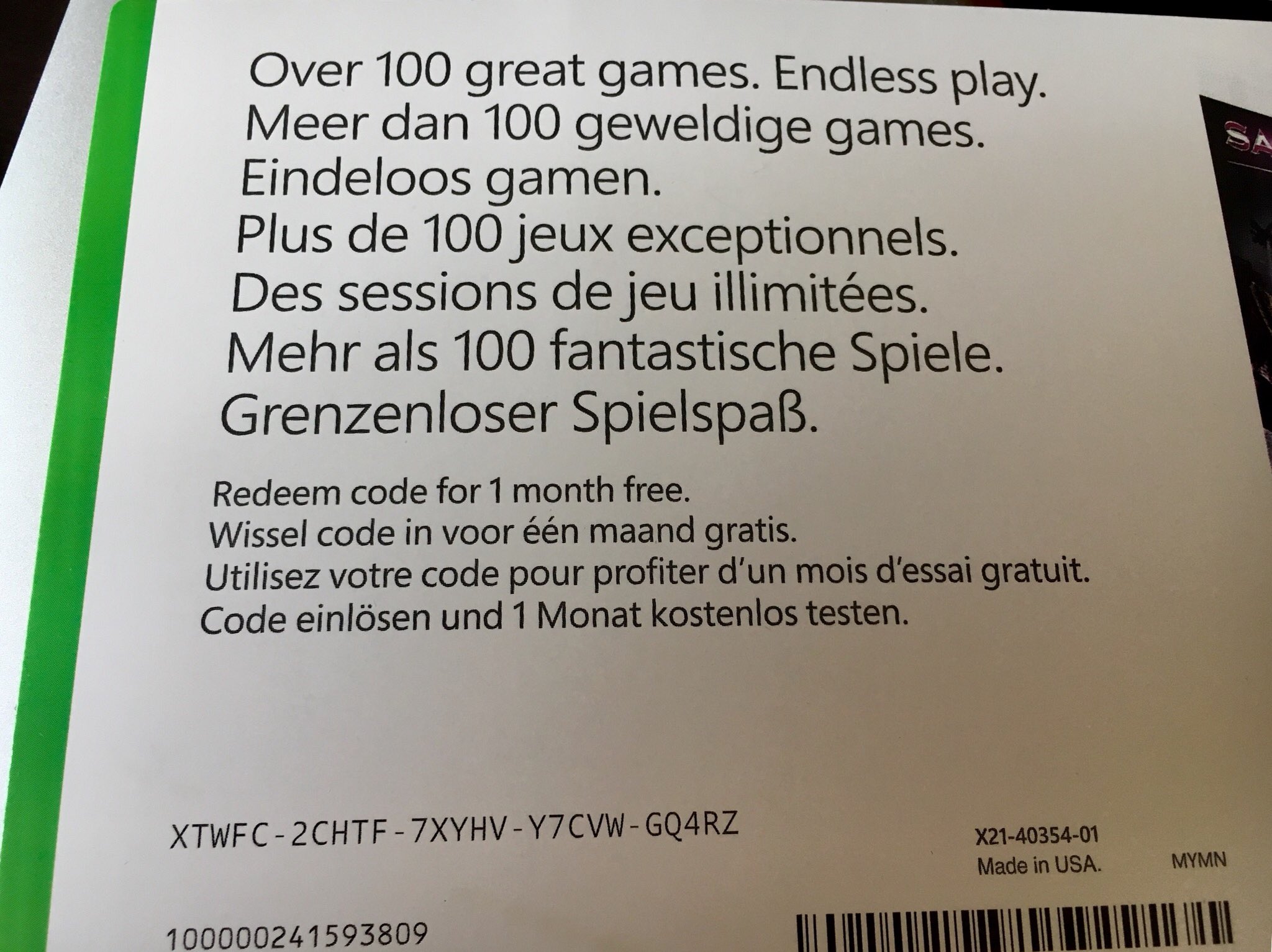 thecadwoman on twitter i have a 1 month xbox game pass code to give away it only works when you never had the game pass before so go and grab it if