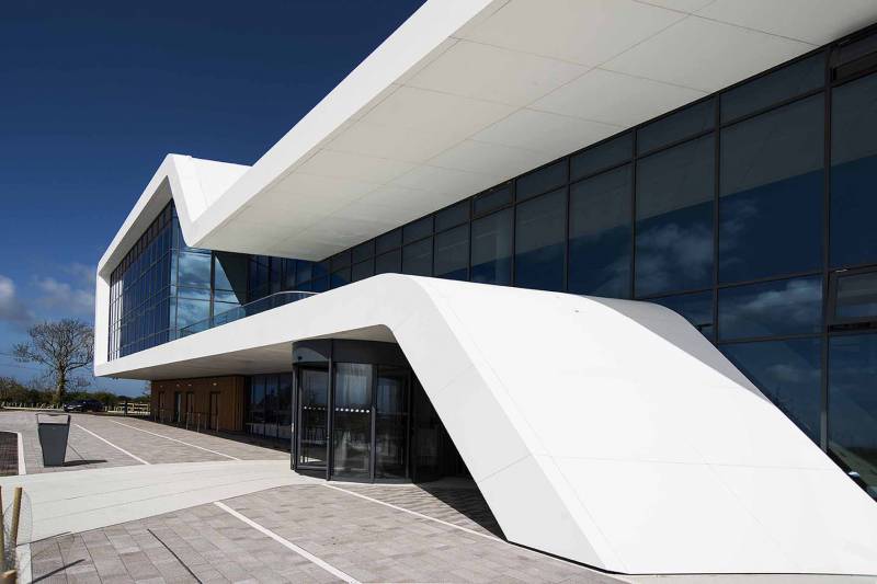 cdukltd's tweet image. Why was @coriandesign the perfect material for the interior and exterior cladding of @FaulknerBrowns’ Menai Science Park building? Find out: ow.ly/Y36M30kyQcZ