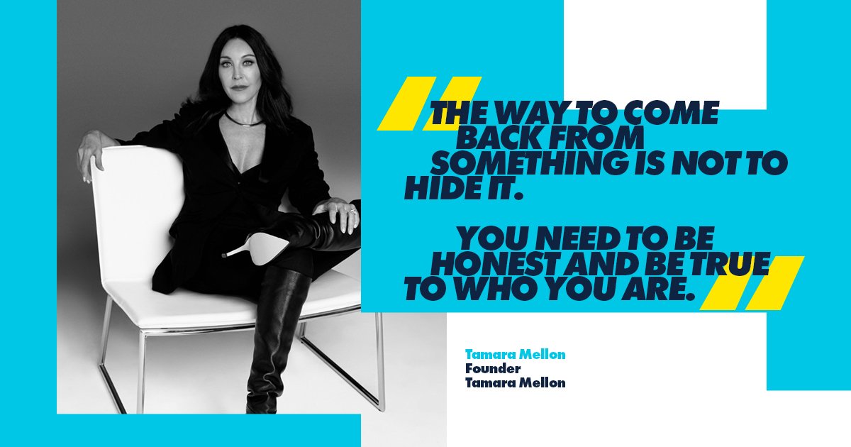 Cannes_Lions's tweet photo. A great quote from @TamaraMellon  from the Innovation Stage at #CannesLions ...

Embrace your F*ck-ups. Own them and grow from them. https://t.co/yjhFHNO1Z8