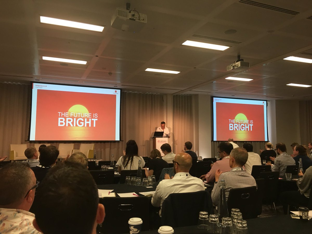 REaD_Group's tweet photo. For brands who understand the value of their data and engage with their customers in an open and transparent manner - the future is bright! @MarkSRoy @TheDataIQ #DataIQSummit #GDPR https://t.co/uFTav2NRWj