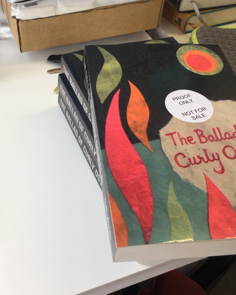 More great reviews going up for #TheBalladofCurlyOswald (#SpoilerAlerts). A massive thanks to everyone getting in touch to say how much you're enjoying it! Review copies still available for any one waiting on the release of the paperback, just let us know if you'd like one