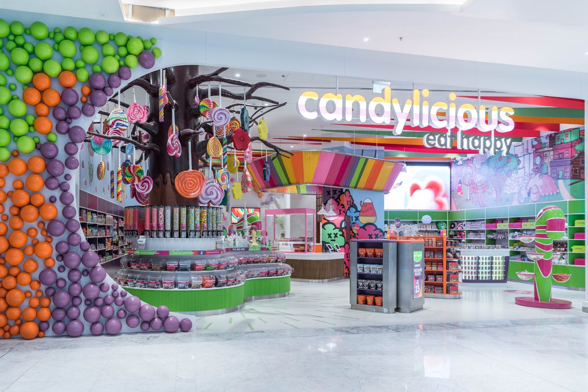 Candy shop магазин сладостей