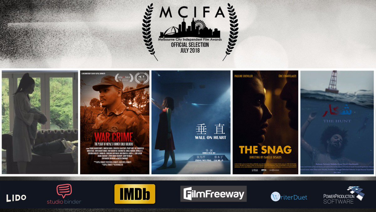 MCIfilmawards's tweet photo. Congratulations to our July 2018 official selections. Good luck film makers!

#mcifa #melbourne #city #independent #film #awards #filmmakers #international #shortfilms #filmfestival #competition #officialselection #july https://t.co/tfRdavy8rm