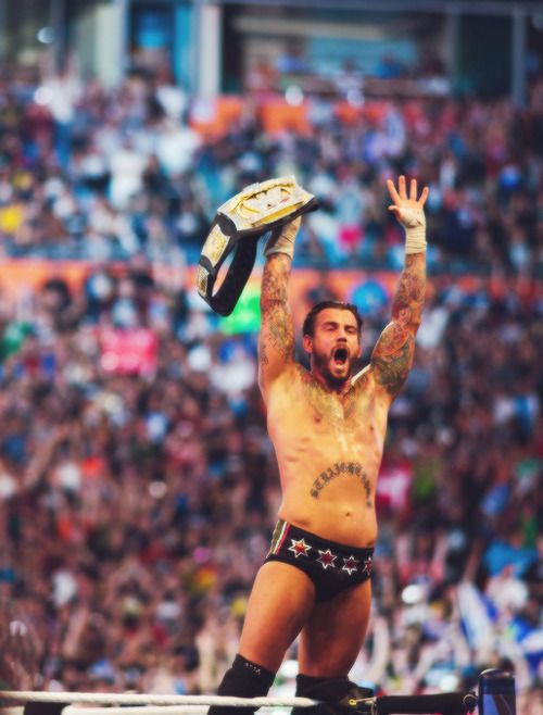 AjMendezFanClub's tweet image. Forever champion 💪  #TeamCMPunk