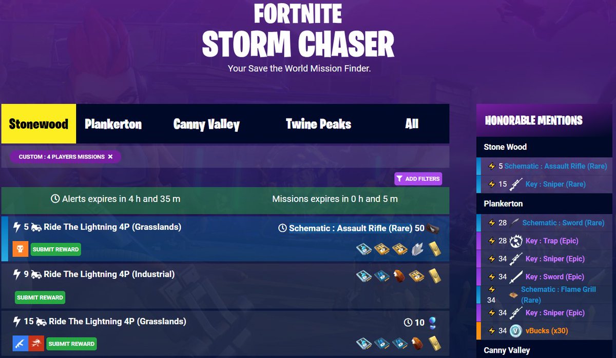 Storm chaser fortnite db