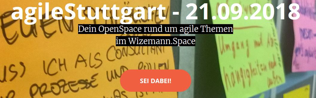 2. agileStuttgart am 21.09.2018! Dein #OpenSpace rund um #agile Themen! Sei dabei: bit.ly/2JDrmM8
Deine Themen - Aus dem Alltag - konkret. 
#Digitalisierung #Organisationsentwicklung #Scrum #Kanban #Projektmanagement #NewWork #ProductOwner #ScrumMaster #Suttgart