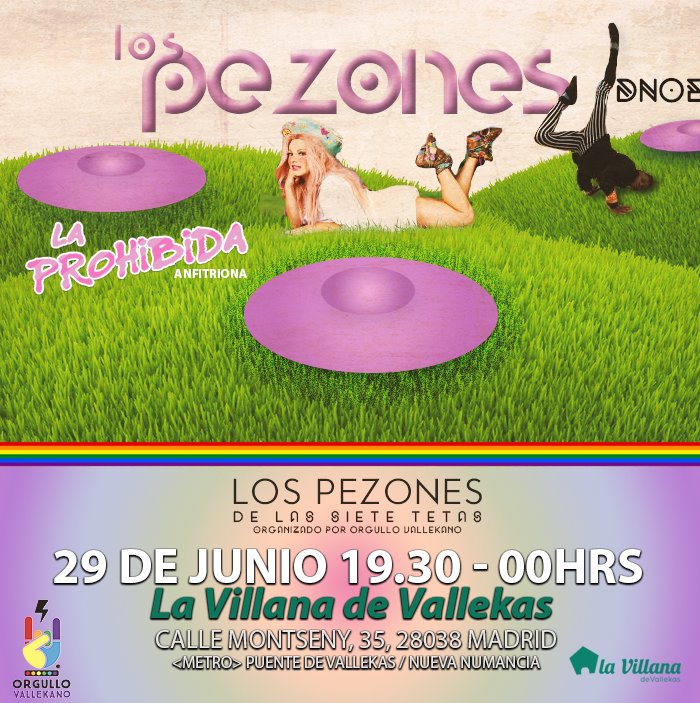 lavillanavk's tweet photo. El viernes 29, después del #28J, @orgullovallekas la va a liar bien buena en la Villana con @la_prohibida https://t.co/TZWWHXyJC5