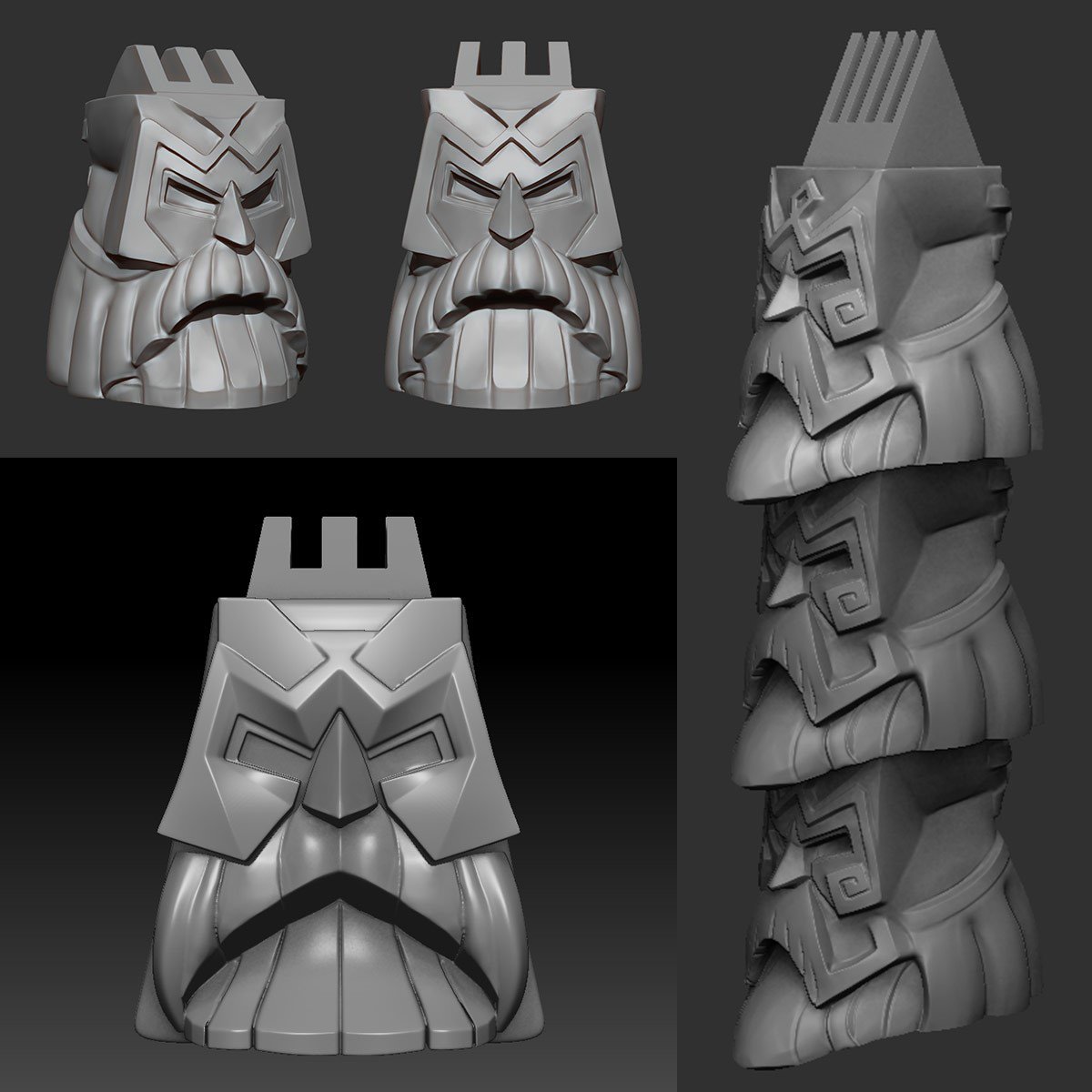 TacTikigame's tweet photo. Am I scary? Should I shave my beard? π§
Just joking! Victory runs through my veins! βοΈ
#TacTiki #TheMemoryBoardGame #boardgames #nextlevel #newshape #newskin #figuredesign #3dsculpt #miniature #warrior #boardgameaddict https://t.co/UP0I9MvR33