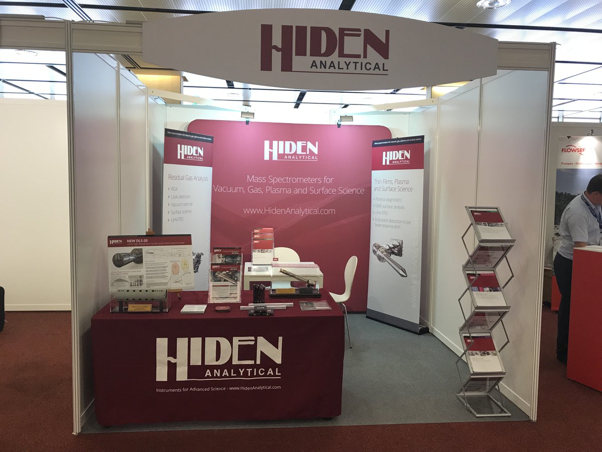 HidenAnalytical's tweet photo. Hiden Analytical are exhibiting at the 15th European Vacuum Conference (EVC-15) | 17-22 June, 2018 | Geneva, Switzerland. Visit Luke Wells on the Hiden Stand No. 10 for more information about our range of products #evc #evc15 #vacuum #geneva #switzerland #evc-15 #massspectrometer https://t.co/GvnTLqd8H3
