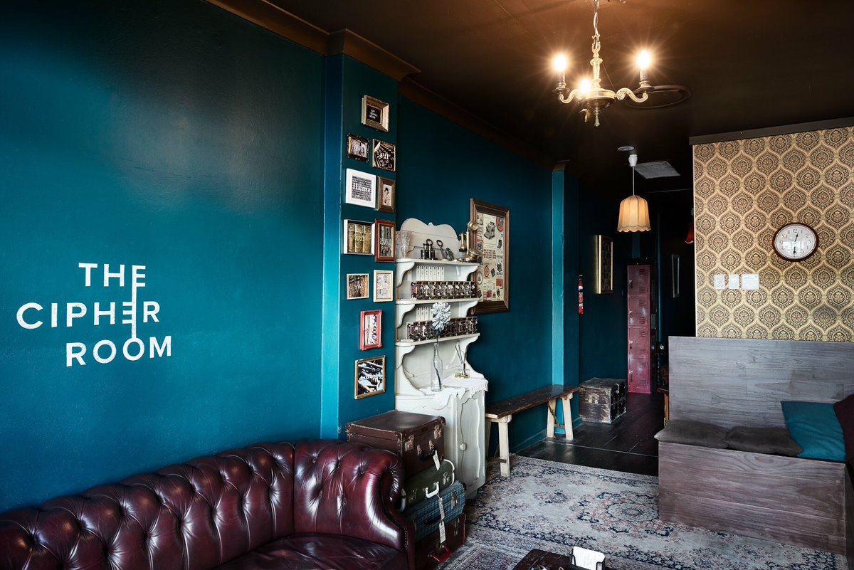 CipherRoom's tweet photo. Escape rooms are perfect for cold, rainy days! Just sayin’. 🗝❄️🗝❄️🗝 https://t.co/G0hq0BdI36