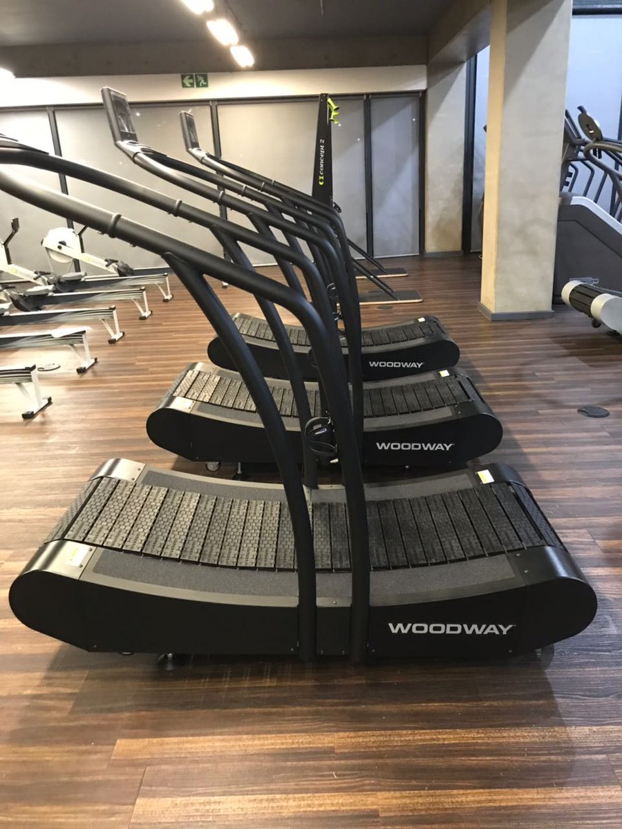 LifeMaxSA's tweet photo. The Woodway Curve is the original non-motorized treadmill that puts you in TOTAL control of your workout. This ensures your workout is performed with good technique &amp; allows you to train smarter at Virgin Active Moses Mabhida @WoodwayTreadmil #feelthedifference #bestinitsclass https://t.co/shlS844zAb