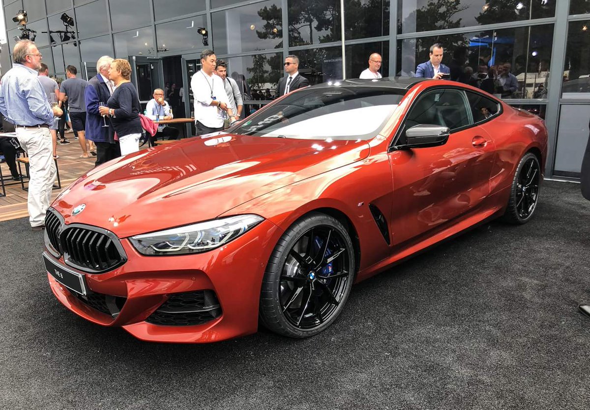 Earlsimxx's tweet photo. The new 2019 BMW 850i Coupe in Sunset Orange https://t.co/f4HF8btfLi