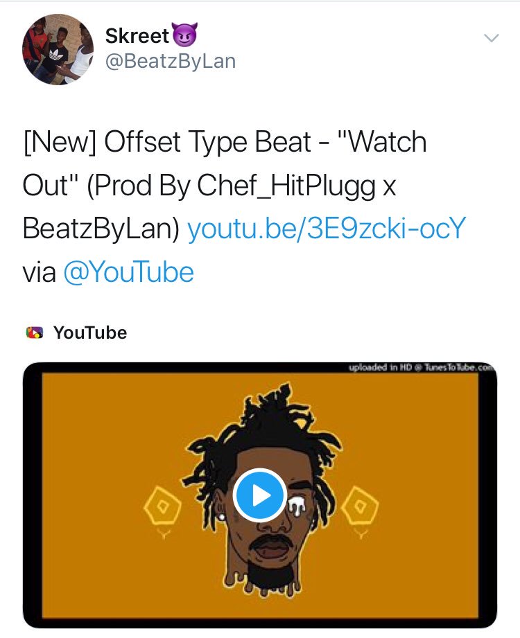 ChefTheProducer's tweet photo. If you haven’t already tuned in go check out this instrumental #ChefHitPlugg #BeatsByLan https://t.co/jwemRss3lH