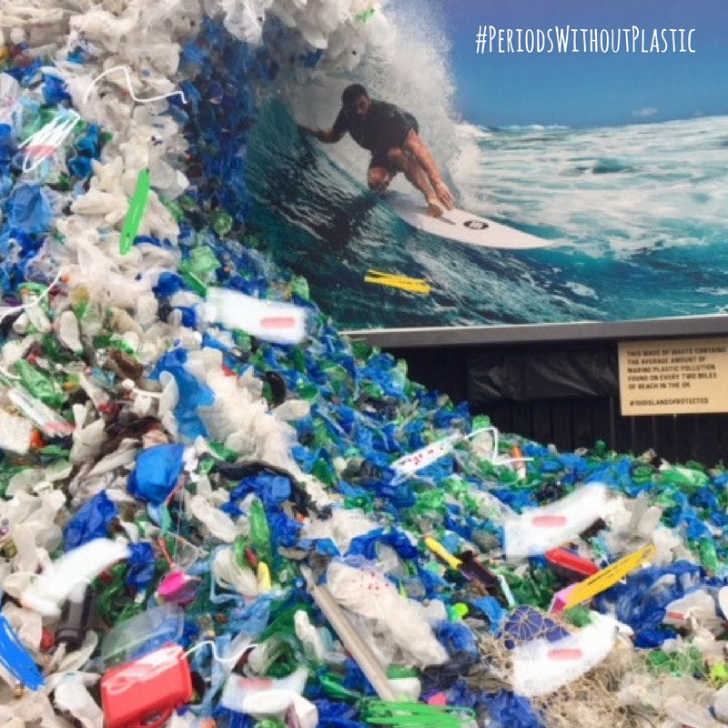 Wen_UK's tweet photo. A wave of plastic waste with a few added pieces of plastic - menstrual pads, applicators and tampons. We are crowdfunding for #PeriodsWithoutPlastic & need a little help - take & look, pledge if you can & r/thttps://bit.ly/2Gch9jf #hiddenplastic #charitytuesday https://t.co/4zQx6wzGU0
