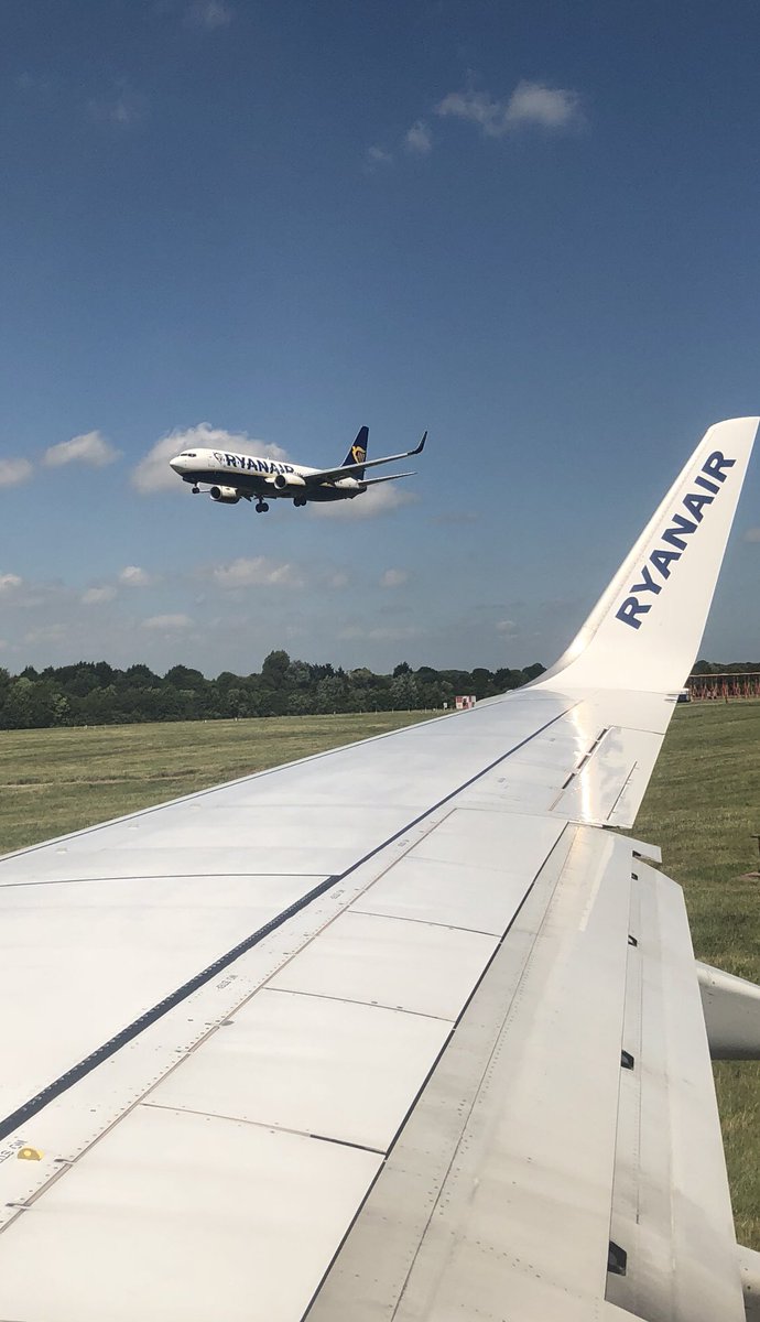 NStarTravel's tweet photo. @Ryanair ready for take off yesterday @STN_Airport https://t.co/Plhj87t0TM