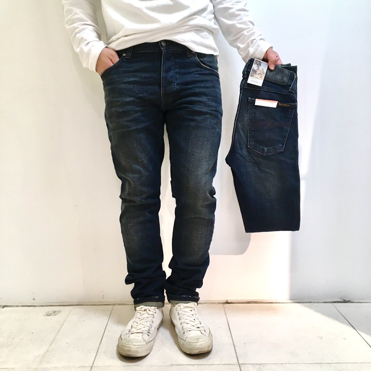 pds_nix's tweet photo. NUDIE JEANSから新作デニム入荷‼️

TILTED TOR
INDIGOFERA RIVER
¥28,000＋税

#nudie #nudiejeans #ヌーディ #ヌーディージーンズ #Safari #サファリ #OCEANS #オーシャンズ #LEON #レオン #入荷 #デニム #ジーパン https://t.co/q3ECQSj1zg