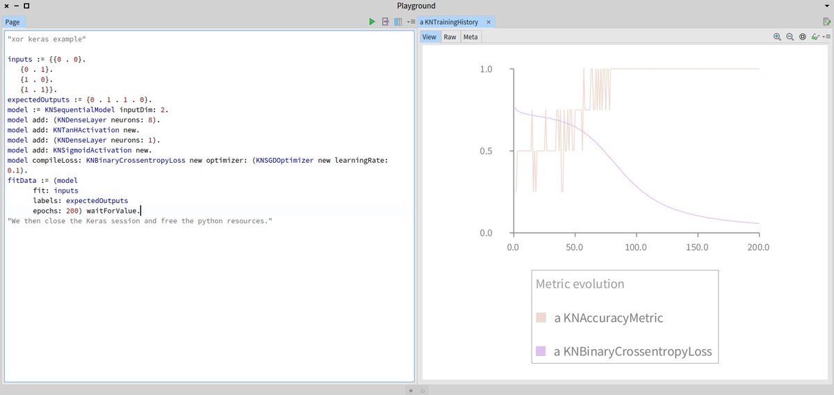 keras library in python