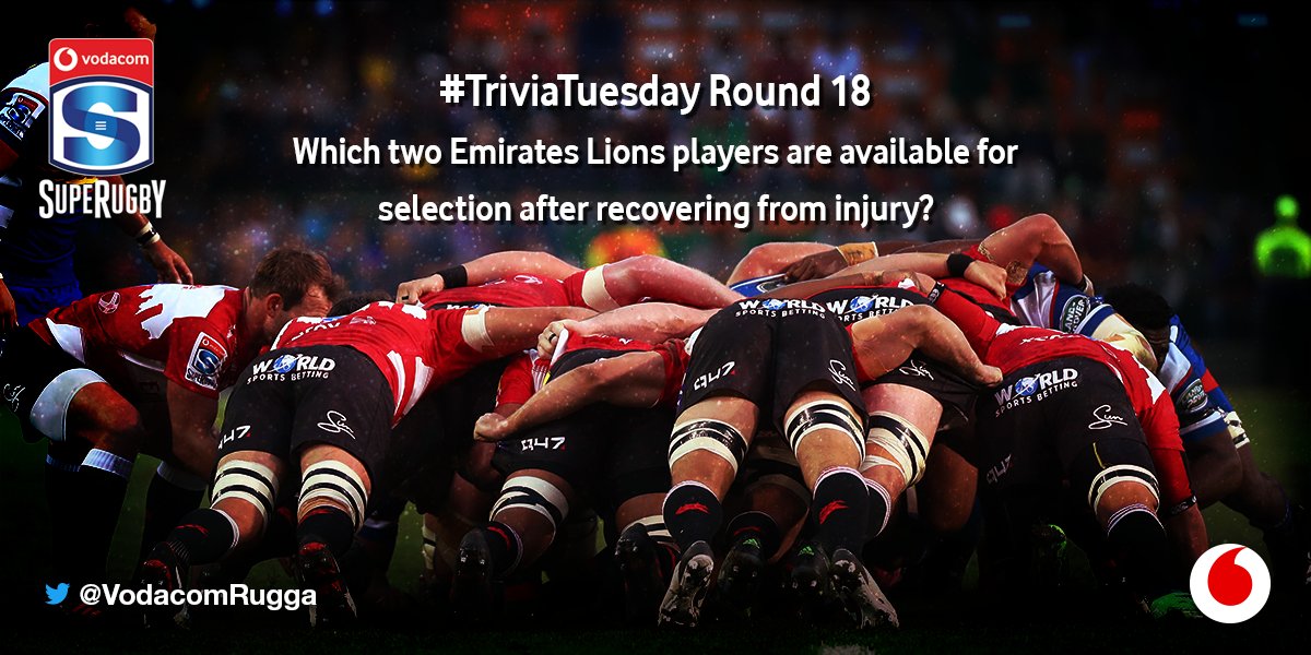 VodacomRugga's tweet photo. Happy #TriviaTuesday! Try your luck in Round 18 and stand the chance to win a brand new LG Stylus 3. Ts &amp; Cs apply: https://t.co/ItbNAIA2h7 https://t.co/z6ijbbrKPo