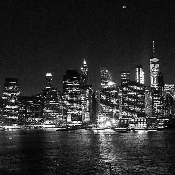 Skyline in black &amp; white ❤️🗽