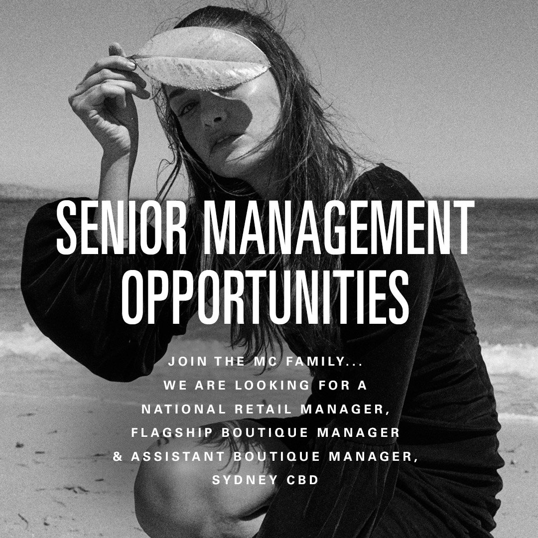 Exciting opportunities to join the growing MC family | Visit our careers page for more information #ManningCartell #careers #nationalretailmanager #boutiquemanager #assistantmanager
