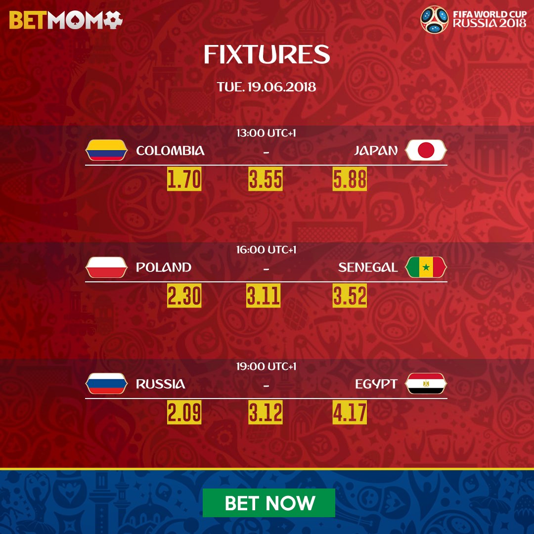Quels sont tes pronostics pour les matchs du jour ?
Faites vos jeux sur #Betmomo.
#orldcup
▶️ goo.gl/ea5hNt 👌
5% des pertes remboursées TOUS LES JOURS!!!
#Cameroon #Cameroun