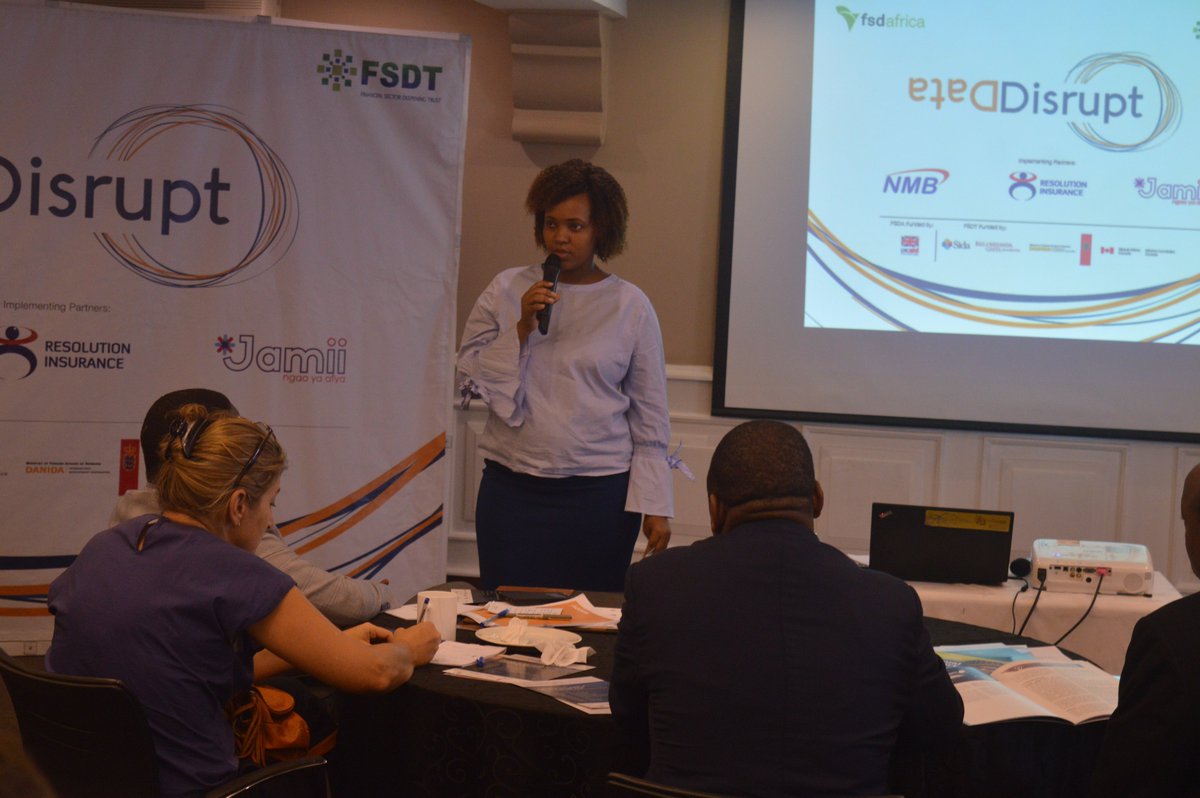 FSDTanzania's tweet image. &quot;Data is critical to us as a bank. We want to use data to create relevant products for the market we are targetting.&quot; @NMBTanzania is one of the three  #DataDisruption implementing partners.