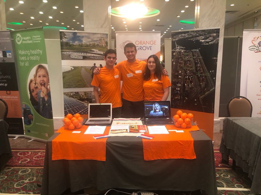 Today and tomorrow the Hellenic Innovation Forum takes place in #Athens with NL as honorary country. Amb Veldkamp delivers keynote speech this morning #HIF18 #innovation #OrangeGrove