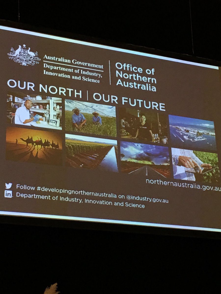 Yelyah15's tweet photo. Final Keynote Speaker of the 2018 Developing Northern Australia Conference #devnth18 Mr Mark Coffey, Head, Office of Northern Australia, Australian Government https://t.co/4OM74VtNqa