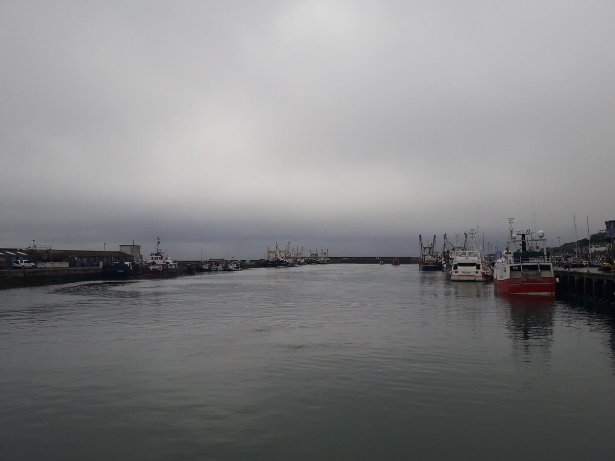 Quiet harbour this morning in Newlyn means good news... fish is on it's way #newlynharbour #fishing #stevensonnewlyn #newlynfreshfish