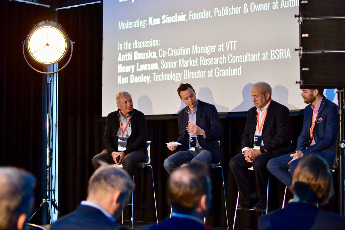 FutureWorkLab's tweet photo. "we are still at the very early stages of a revolution, but it is a revolution that is really happening" Fantastic overview of the #SmartBuildingFI event by Henry Lawson @BSRIALtd ! #IoT
https://t.co/RyUbs50E86 https://t.co/DAnOSGevwM
