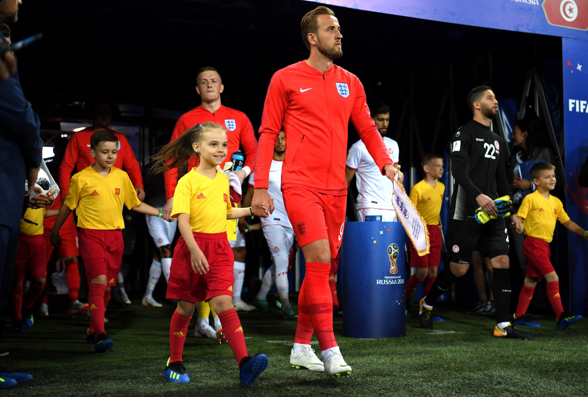Harry Kane on X: "A very proud moment to lead out my country at the  #WorldCup last night. Seen some celebration videos from back home - love  them. Your support is great