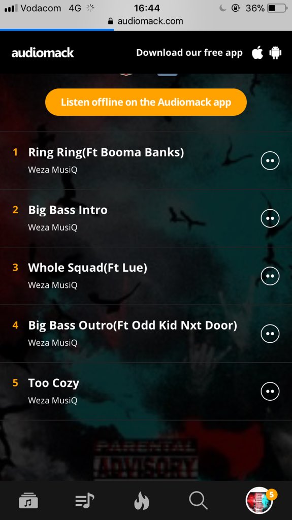 WezaMusiq's tweet photo. #BIGBASSEP https://t.co/RqwrxMWHBp