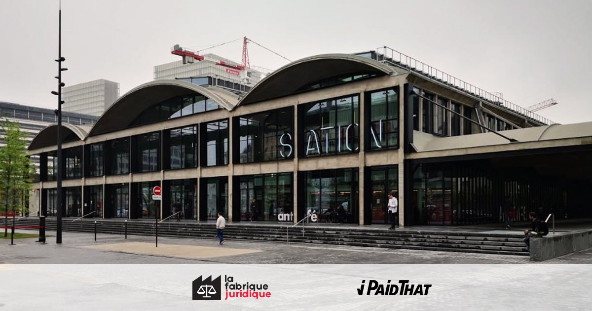 lafabjuridique's tweet photo. [#SALON] Petit souvenir du passage de l'équipe de la Fabrique Juridique dans le plus grand campus de start-up au monde :  @StationF avec notre partenaire #IPaidThat !

#startup #tpe #pme #entrepreneur #légal #droit #social #jamaissansmonavocat  #avocats https://t.co/ci81WE7I8N