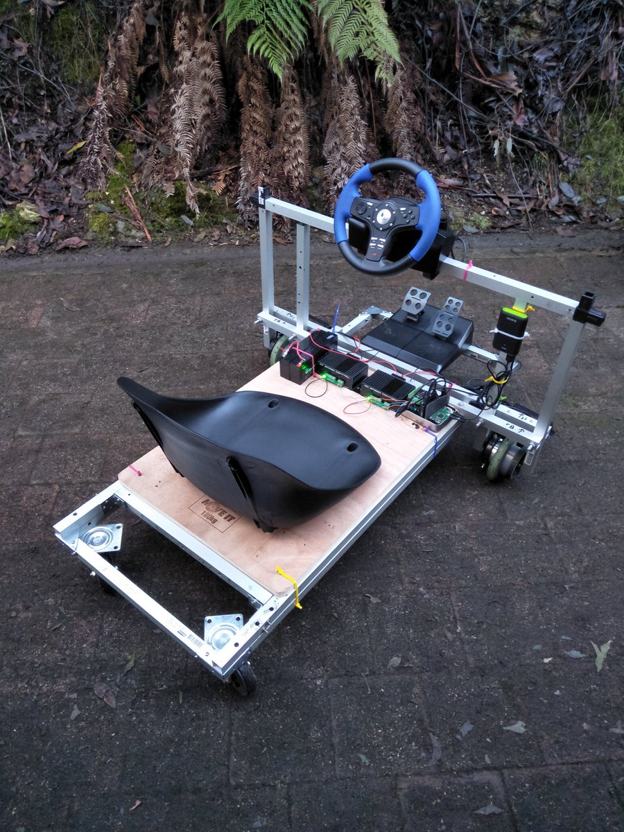 peterwallhead's tweet image. My last #deathtrap for a while is complete! Full #drivebywire control with a #RaspberryPi and an #arduino #maker