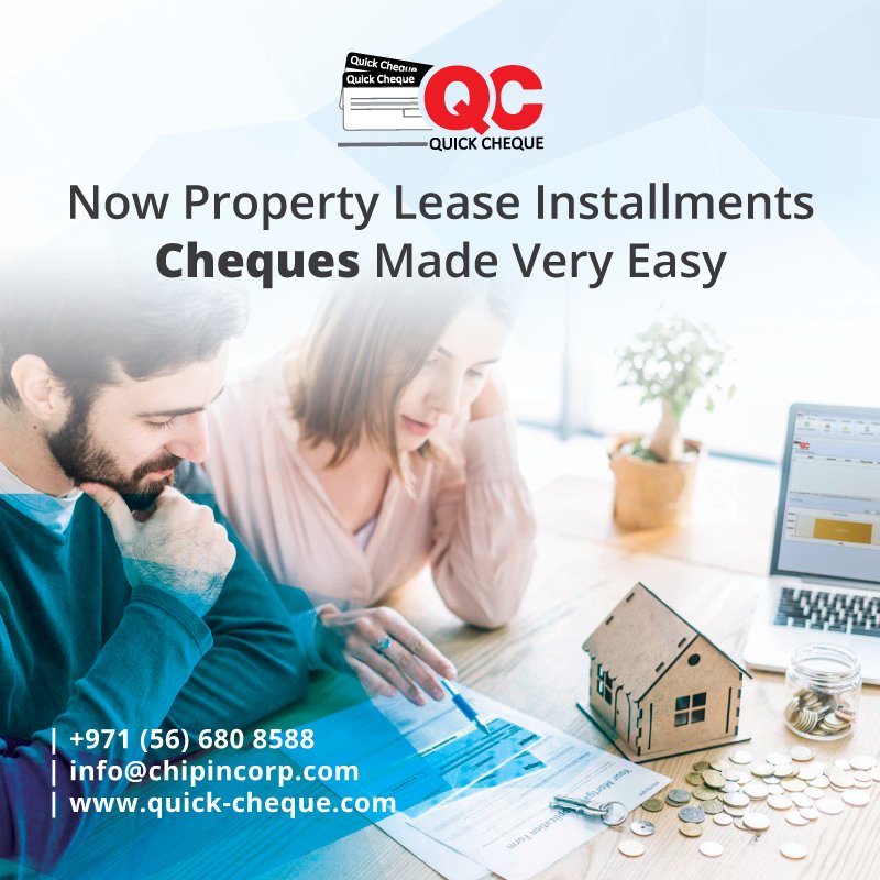 QuickCheque's tweet image. Now Property Lease Installments Cheques Made Very Easy
quick-cheque.com

#RealeState #PropertySelling #LeaseInstallments #Cheques #BankCheque #ChequePrinting
