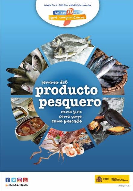 gobmapa's tweet photo. Hoy comienza la Semana del Producto Pesquero con el objetivo de difundir los valores de la #DietaMediterránea | Del 19 al 24 de junio, en #Logroño

Nuestra Dieta Mediterránea. La culTÚra que compartimos

https://t.co/n3Z6pp1dO1 https://t.co/tbd357k1Ph