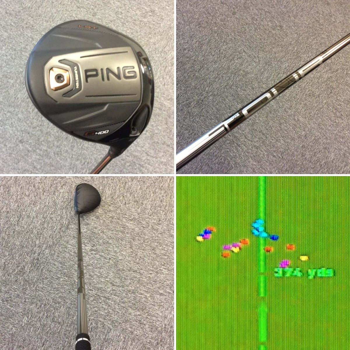 thegpi1's tweet image. @PINGTourEurope G400 LST (low spin) driver 10° and Ping Tour (stiff) shaft combined beautifully in this instance to lower spin rates and enhance dispersion (blue dots on mapping)!⬆🎯#TGPI #RJG #driverfitting #33yards