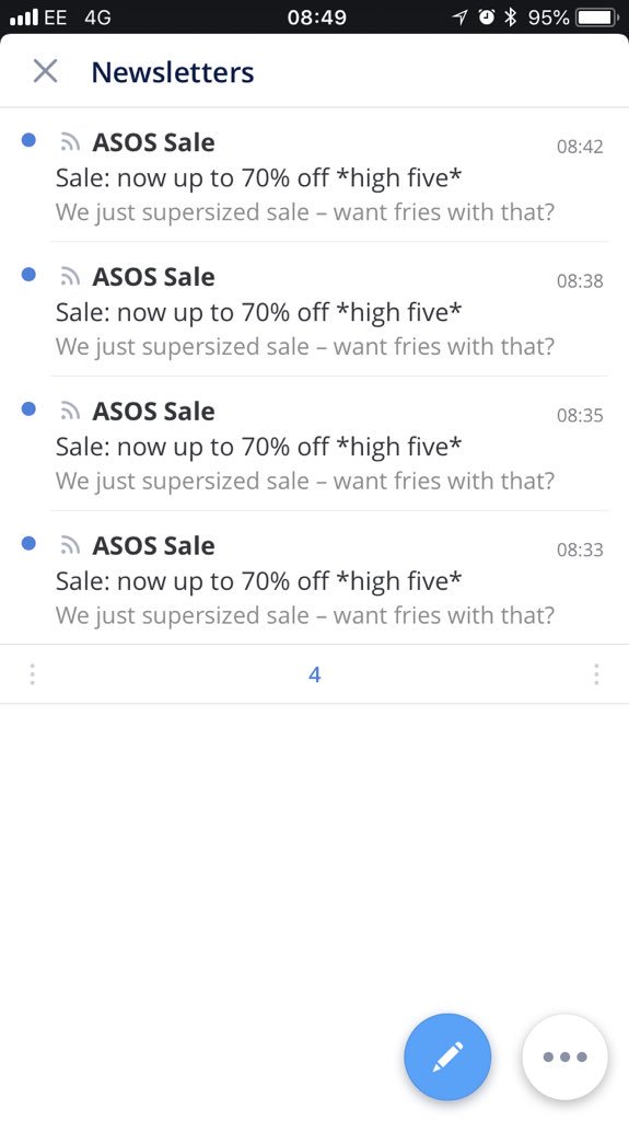 dannoutt's tweet photo. I wonder if @ASOS has a sale on... https://t.co/FFTh17GmcG