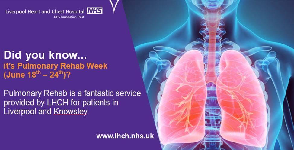 How can #PulmonaryRehab help your patients?
- It improves muscle strength to use the oxygen you breath more efficiently
- It helps you cope with feeling breathless
- It improve fitness and confidence to do everyday things
- It helps you feel better mentally 
#PulmonaryRehabWeek