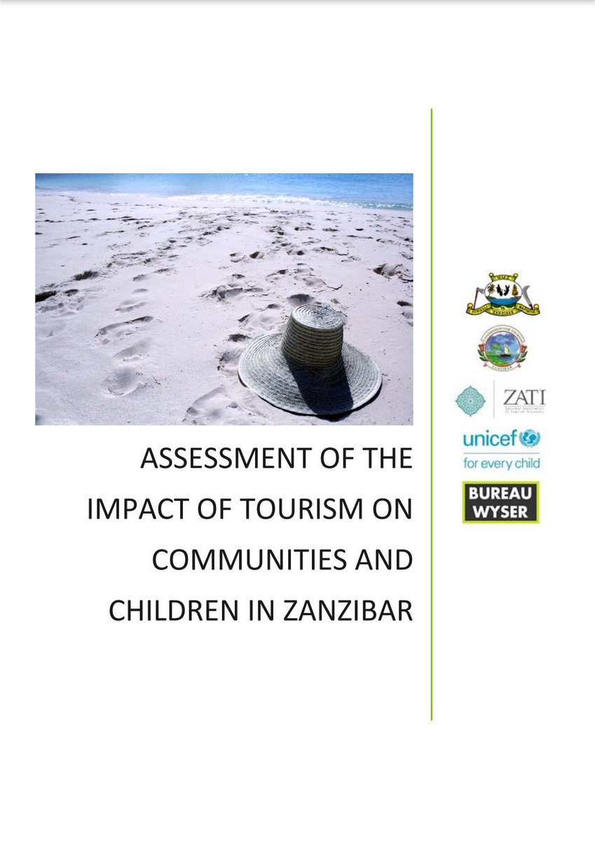 On our way to Zanzibar to present the Tourism Impact Assessment to over 100 tourism stakeholders on the 21st of June. We look forward to a constructive discussion about more sustainable tourism development! @hotelverde_znz <a href="/UNICEFTanzania/">UNICEF Tanzania</a>