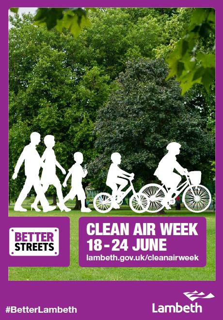 lambeth_council's tweet photo. As part of Lambeth #CleanAirWeek our Sustainability team are taking over twitter this morning! Let us have any air quality related questions and they'll give you the answers... https://t.co/bcNokP08EJ